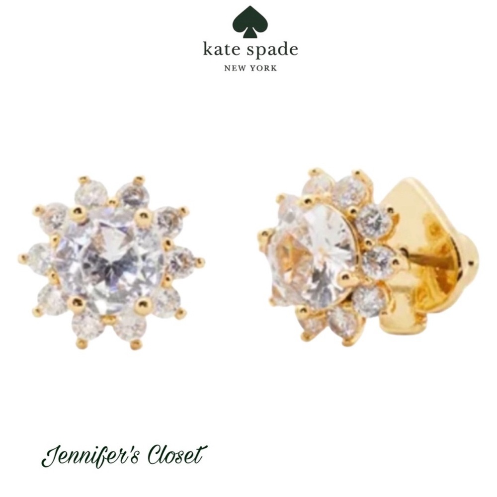 Kate Spade Crystal Stud Earrings / NWT